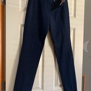 Navy Banana Republic Sloan pant.